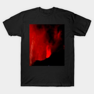 Digital collage, special processing. Red castle, where monster live. But not a monster, source of true love. Red and bright. T-Shirt